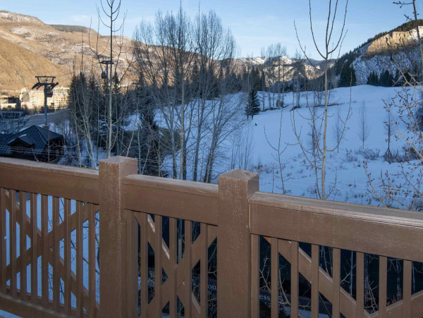 Ski in Ski out overlooking chair #15